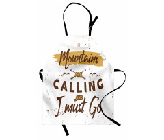 Call of the Mountains Apron