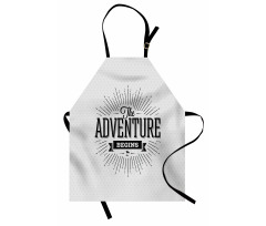 Retro Vintage Words Apron