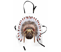 Native Style Bonnet Dog Apron