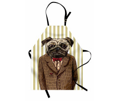 Smart Dressed Dog Suit Apron
