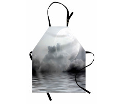 Misty Air and Ocean Art Apron