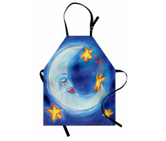 Cartoon Vibrant Star Dance Apron