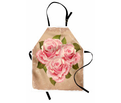 Pink Bouquet of Flowers Apron