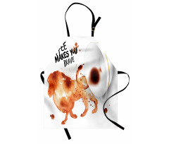 Be Brave Wild Lion Apron