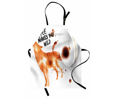 Howling Wolf Apron
