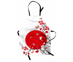 Cherry Sakura Trees Apron