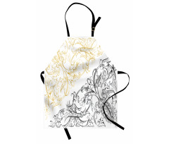 Abstract Fish Circles Apron