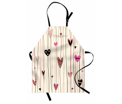 Heart Love Theme Apron