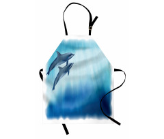 Underwater Scene Fish Apron