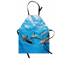 Happily Swimming Fish Apron