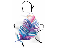 Feathers Vibrant Apron