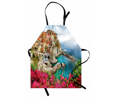 Cinque Terre Beach Coast Apron