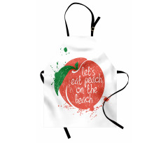 Soft Fruit Quirky Words Apron