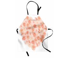 Heart Shaped Blossoms Apron