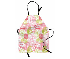 Ornate Plant Leaves Apron