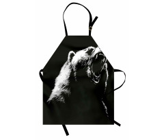 Sketch Art Carnivore Roar Apron