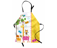 Butterflies Tree Blooms Apron