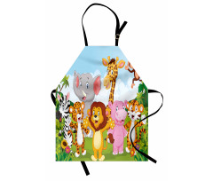 Comic Savannah Apron