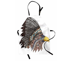 Tribal Feathered Hippie Apron