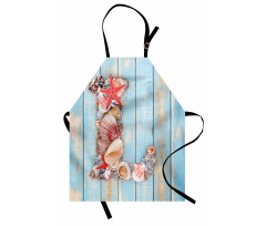 Ocean Inspired Theme Apron