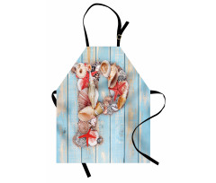 Ocean Elements Letter Apron