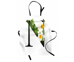 N Blooming Narcissus Apron