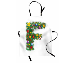 Chirstmas Bells Santa Apron