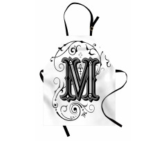 Eastern Abstract M Apron