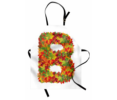 Second Letter Fall Apron