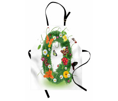 Summer Alphabet Herbs Apron