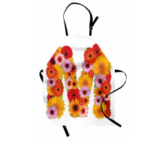 Flower Alphabet Daisy Apron