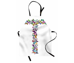 Language of Springtime Apron