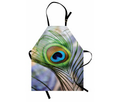 Trees Birds and Feather Apron