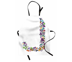 Alphabet Tropic Nature Apron