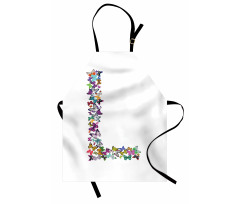 Vibrant Colored Animal Apron