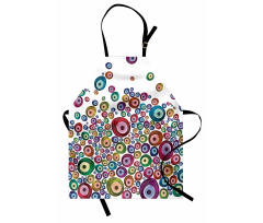 Evil Eye Pattern Apron