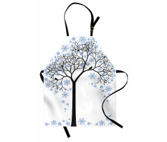 Tree with Snowflakes Apron