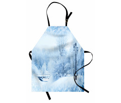 Wonderland Xmas Holiday Apron