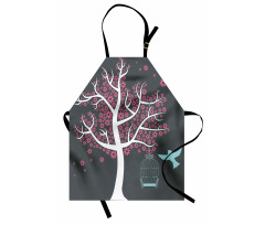 Tree Bitd Cage Leaves Apron