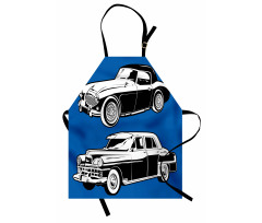 Black and White Vehicle Apron