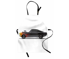 Retro Supercharger Vehicle Apron