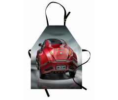 Sports Car Powerful Engine Apron