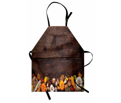 Wooden Table Foods Apron