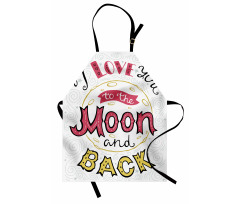 Hand Drawn Phrase Apron