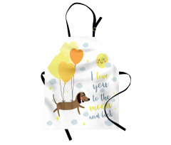 Dogs Balloons Apron