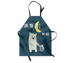 Teddy Bear Penguin Apron