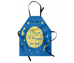 Comet Astronomy Star Apron