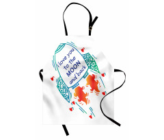 Rocket in Space Apron