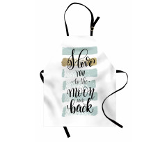 Pastel Paintbrush Apron