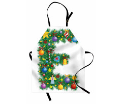 Capitalized E Big Star Apron